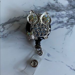 Owl badge holder ***2 for $10